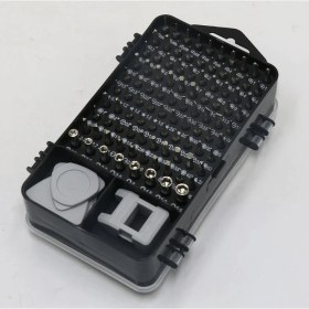 Resim 115 Parça Çok Fonksiyonlu Hassas Tornavida Seti, Bilgisayar, Telefon, Elektronik Cihaz Tamir Seti 