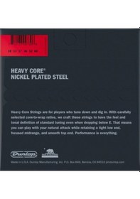 Resim Jim Dunlop Dhcn1060-7 Heavy Core 7 Telli Elektro Gitar Teli 10– 
