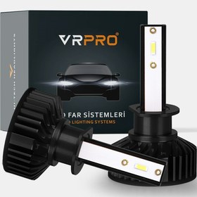 Resim 9006 F2 Mini Slim Led Xenon Far Ampulü CSP Çip 