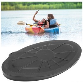 Resim Wezone Kano Depolama Bölümü Su Geçirmez Kapak - Oval Plasti K Eri Şi M Kapagi Kano Aksesi Uarı 