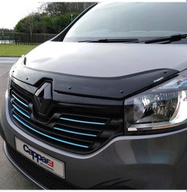 Resim Cappafe Renault Trafic Ön Kaput Koruma Rüzgarlık 4Mm Abs 2014- 