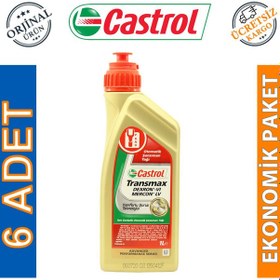 Resim Castrol Transmax Dexron VI Mercon LV Şanzıman Yağı 6 x 1 L 