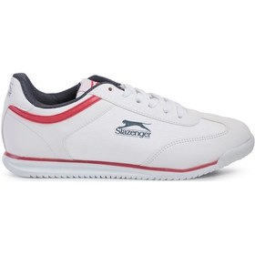 Resim Slazenger MOJO I Kadın Beyaz / Kırmızı Günlük Spor Ayakkabısı 