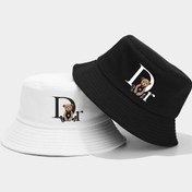 Resim 1 adet Dr. Teddy Bear Bucket Hat - Hafif, Nefes Alabilen Güneş Şapkası, Karikatür Ayı Tasarımı, Katlanabilir, Dış Mekan Tatili ve Seyahat İçin, Erkekler ve Kadınlar İçin Unisex, Bahar/Yaz Koleksiyonu, Ayı Şapkası 