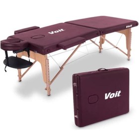 Resim Voit 55003 Katlanabilir Masaj Masası - Bordo 