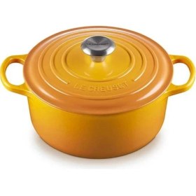 Resim Döküm Demir Yuvarlak Güveç Nektar, 24CM 