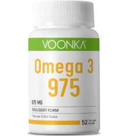 Resim Voonka Omega 3 975 MG 52 Kapsül 