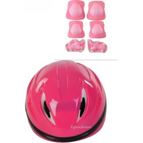 Resim Top Rock Store Çocuk Kask Dizlik Dirseklik Koruyucu Set 7 Parça 