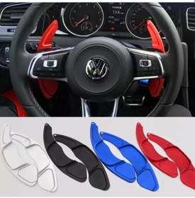 Resim Scirocco F1 Paddle Shifter Direksiyon Vites Kulakçık 2015+-Kırmızı 