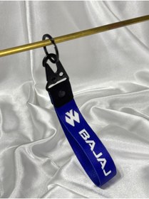 Resim CEBECİOTO BAJAJ MAVİ 19 CM BEZ ANAHTARLIK KALİTELİ OTO-MOTO AKSESUAR ÇİFT TARAFLI BASKI 