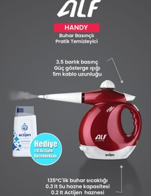 Resim ALF HANDY BT-121 Buhar Basınçlı Pratik Temizleyici 