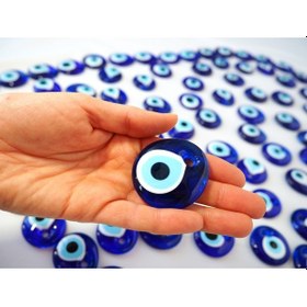 Resim Cam Nazar Boncuğu 0 No 100 Adet 4 Cm 