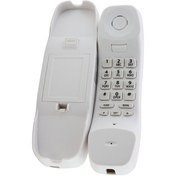 Resim Dextel Dex-023Cıd Duvar Tipi Kablolu Ekranlı Telefon Siyah Beyaz Elektromer