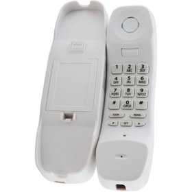 Resim Dextel Dex-023Cıd Duvar Tipi Kablolu Ekranlı Telefon Siyah Beyaz 