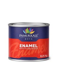 Resim Pamukkale Enamel Sentetik Parlak Yağlı Boya 0.25 Kg Beyaz 