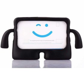Resim Canpay Apple Ipad Mini 2-3 Uyumlu Kılıf Tutma Kollu Ve Standlı Yumuşak Doku Esnek Çocuk Için Tablet Kılıfı 