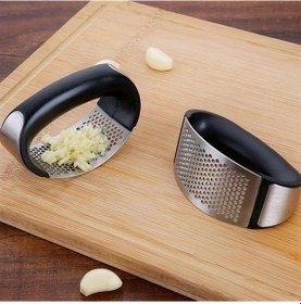 Resim Yeni Sarımsak Ezici Paslanmaz Çelik Garlic Press Çelik 