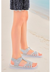 Resim Kiko Kids Kız Çocuk Sandalet Arz 2350 Gümüş 