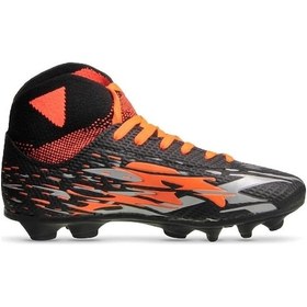 Resim Mp Çocuk Siyah Turuncu Krampon Futbol Ayakkabısı 241-1701ft Siyah 