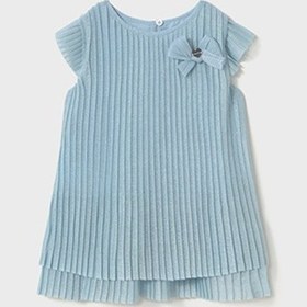 Resim Mayoral 1907 Kız Bebek Elbise Mavi 