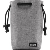 Resim Benna Su Geçirmez Slr Kamera Lens Çantası Objektif Koruyucu Kapak Kılıfı Çanta - Gri 