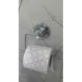 Resim Evistro Ömür Boyu Paslanmaz Vakumlu Tuvalet Kağıdı Askısı Krom 