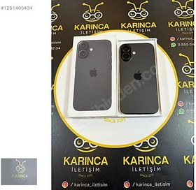 Resim Apple iPhone 16 İkinci El TR | 128 GB | Siyah 
