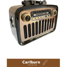 Resim Kaliteli Yüksek Sesli Retro Nostalji Bluetooth Bağlantılı USB Sd Kart Radyo Mp3 Player Müzik Kutusu 