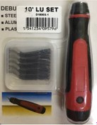 Resim Çapak Alma Raspa Seti 10'Lu Ve Sapsız Sapli Set 