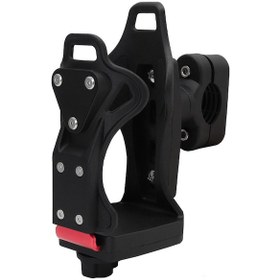 Resim Suofeng Evrensel Motosiklet Su Şişesi Tutucu - Ayarlanabilir Metal Kelepçeli Dayanıklı Tpe Malzeme 