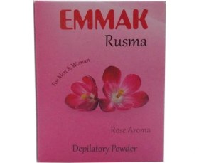 Resim Tüy Dökücü Toz Gül Aromalı Hamam Otu Bay Kadın Rusma 80 gr x 2ADET 