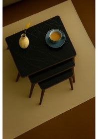 Resim İstanbul Zigon Sehpa Bendir Krem 