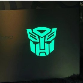 Resim Autobotlar Aydınlık-24x24 Cm-araba Çıkartmaları Transformers Autobots Decepticon'lar Yansıtıcı Dekorasyon Yakıt Deposu 