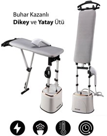 Resim kochler Buhar Kazanlı 2 Fonksiyonlu Dikey ve Yatay Ütü 