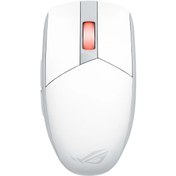Resim Asus ROG Strix Impact III Wireless 36000 DPI Beyaz Kablosuz Gaming Mouse 