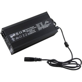 Resim 60 V 20 Ah 3amp Yüksek Kalite Metal Kasa - Emc Hızlı Şarj Özellikli - Elektrikli Motor Şarj Aleti 60 V 20 Ah 