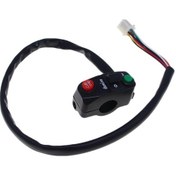 Resim Jokmae Motosiklet Gidon Kontrol Anahtarı İçin Sağlam Ve Kolay Montaj Seti 