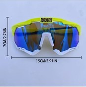 Resim Fastbuy Moda Beyaz Çerçeve Yeşil Lens Yarı Çerçeveli Gözlük Seti Altın Stil Gözlük Altın 