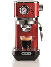 Resim Ariete Moderna Espresso Slim Kahve Makinesi Kırmızı 