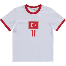 Resim Civil Boys Türkiye Baskılı 2’li 6-9 Yaş Takım - Pamuk Forma - Beyaz - Beyaz / 9-10 Yaş 