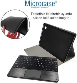 Resim Microcase Honor Pad 9 Tablet için Bluetooth Klavye ve Standlı Kılıf BKK18 