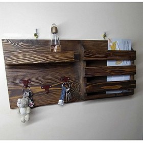 Resim İLTER Ahşap Anahtar Askılığı 