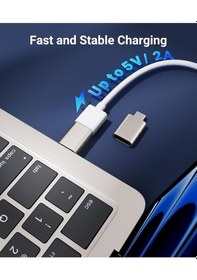 Resim Usb-c To Usb 3.0 Adaptör 2 Li Set Kompakt Yıldız Işığı Dönüştürücü Pratik Seti 