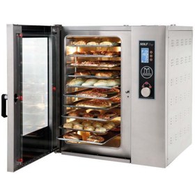 Resim Maksan Elektrik Isıtmalı Konveksiyonlu Dönerli Patiseri Fırını 