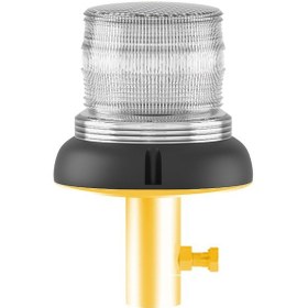 Resim Mesan Ø110 Xenon Çakar Boru Montaj Lamba Beyaz 12vdc Ms 604.4.12vdc 