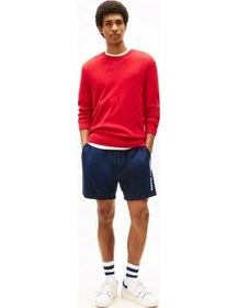 Resim Tommy Jeans Erkek Rahat Kesim Klasik Plaj Mavi Şort Dm0dm21781c1g Mavi 