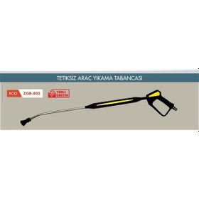 Resim Tetiksiz Yıkama Tabancası Nozle Ucu İle Birlikte 
