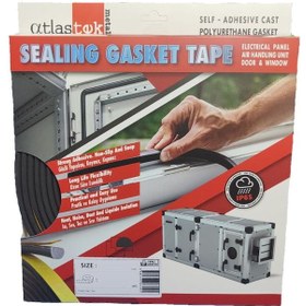 Resim Atlastek Metal 3x20.mm/20.mt Kapı Pencere Fitil Conta Bant 