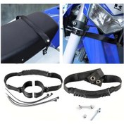 Resim Hightower Ağır Hizmet Motosiklet Çekme Kayışı - Siyah Ön Ve Arka Kurtarma Kemerleri 