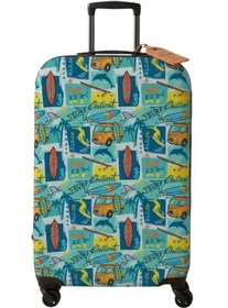 Resim Pai Valiz Kılıfı Esnek Kumaşlı - Yıkanabilir Darbelere Dayanıklı Bavul Koruyucu 3 Boy Seçenekli 